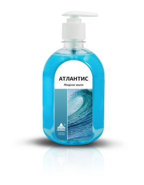 Мыло с дезинфицирующим эффектом Атлантис: 0,5л